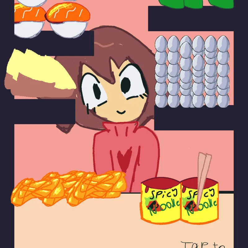 Feed me 😊😋 by @mia_the_gamer