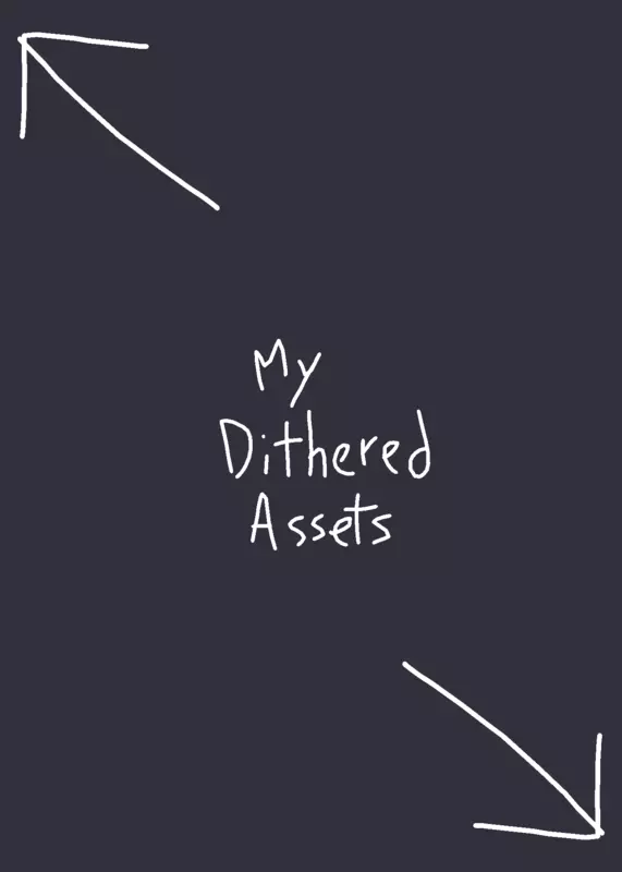 Dither Dithered Asset Images Free to Use by @4ball_official