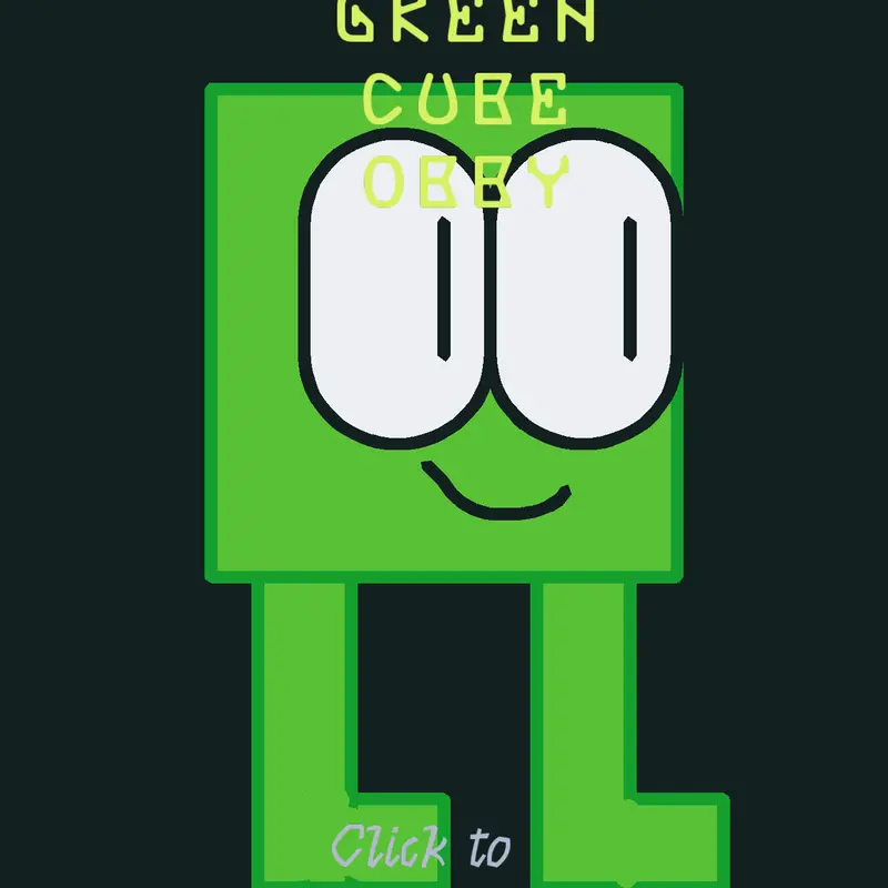 Cool green cube thing by @JoaoJordao