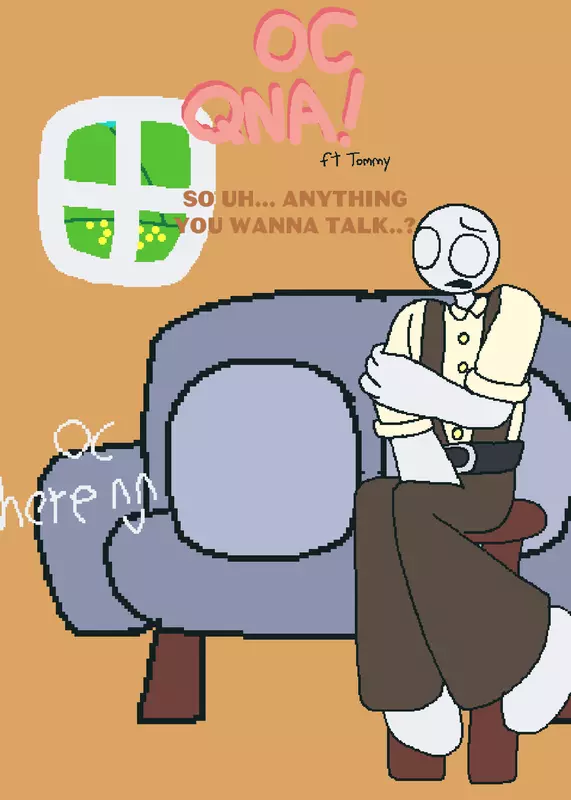 QNA WITH TOMMY😁 by @blueandfriendsoffical