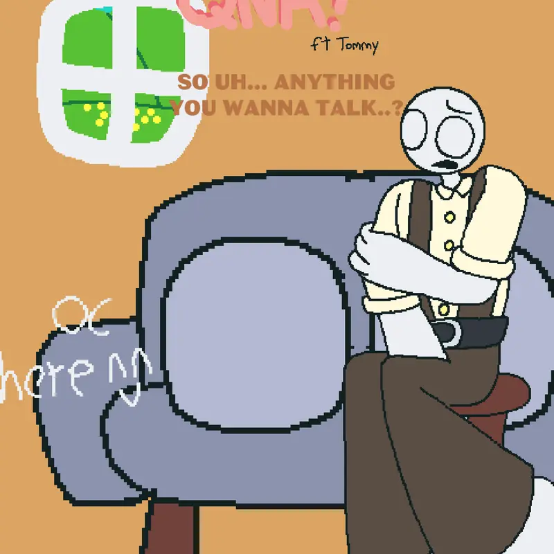 QNA WITH TOMMY😁 by @blueandfriendsoffical