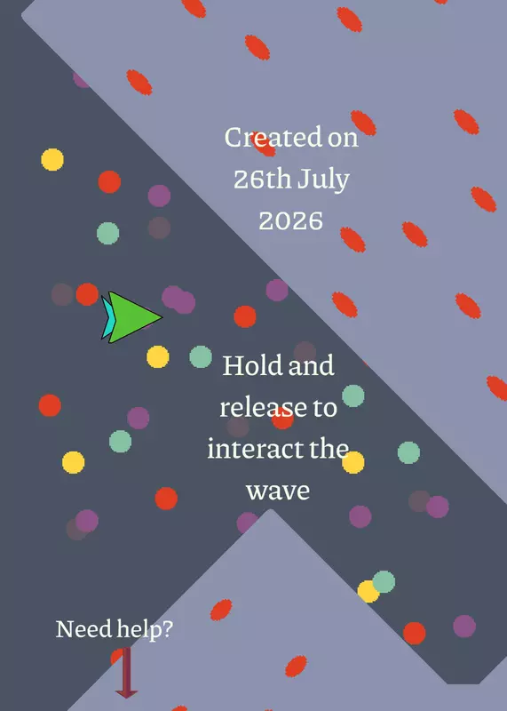 A zigzag/wave game with gravity portal by @7733