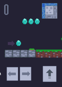 Minecraft Platformer game
