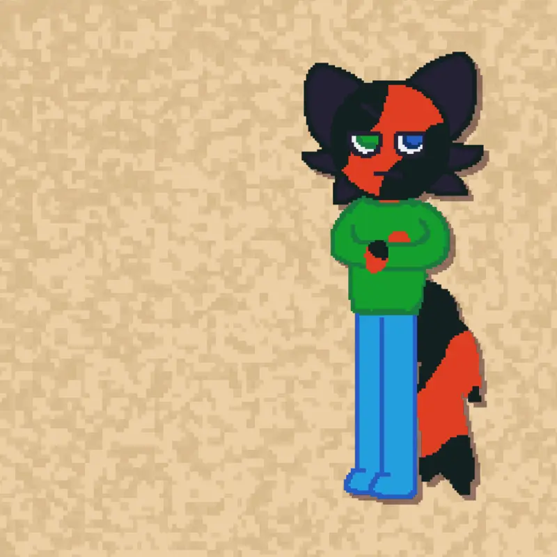 My oc by @youraveraegfursona