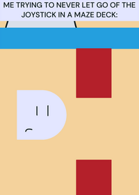 Me trying to not let go of the joystick in a...