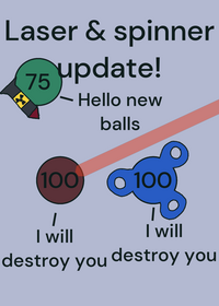 Bouncy battle balls