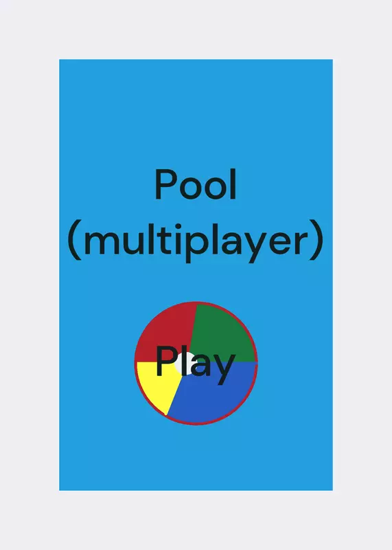 Pool (multiplayer) by @W_O_N_H_E_E