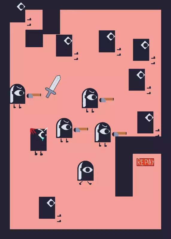 Zombie game but YOU are a killer by @cookie-n3i