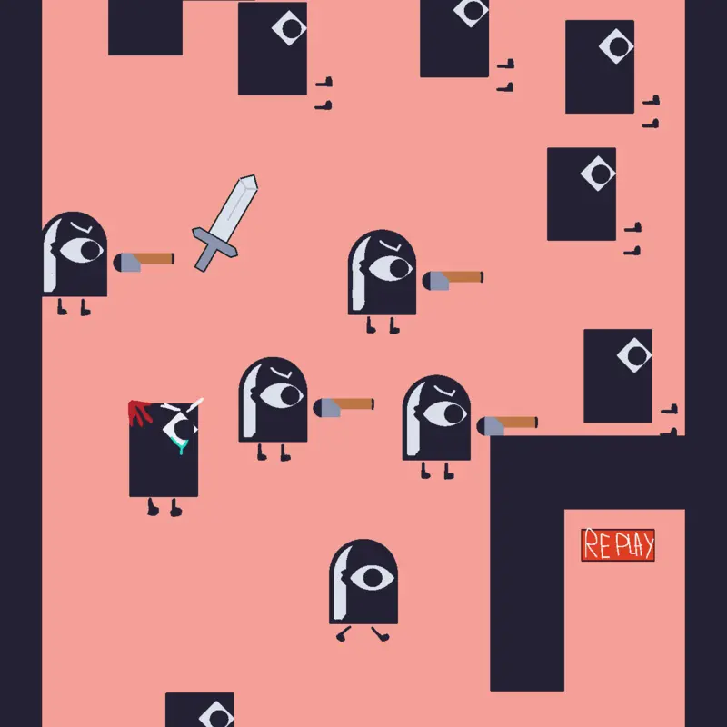 Zombie game but YOU are a killer by @cookie-n3i
