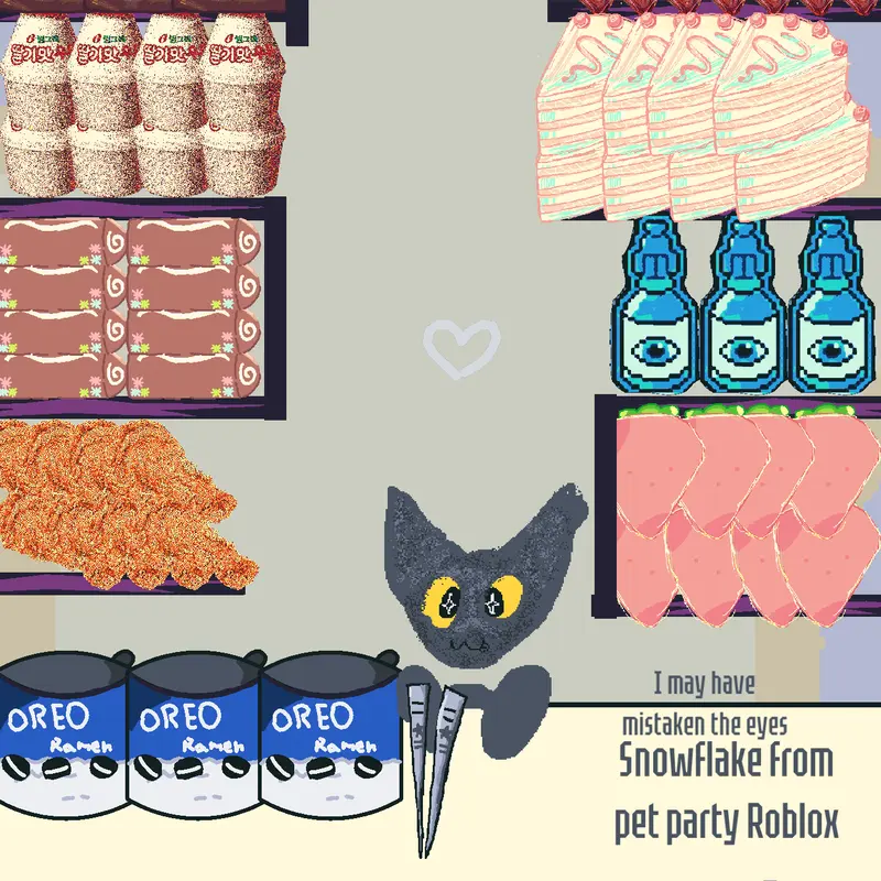 Pet party mukbang by @cutenessgaomy_imback