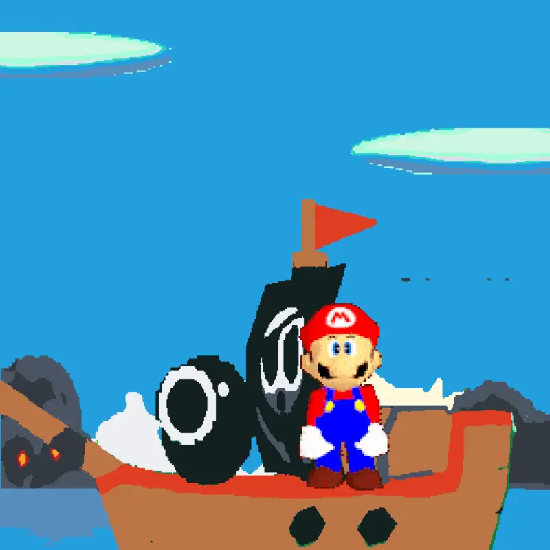 Shy guy pirate by @olaoaosos