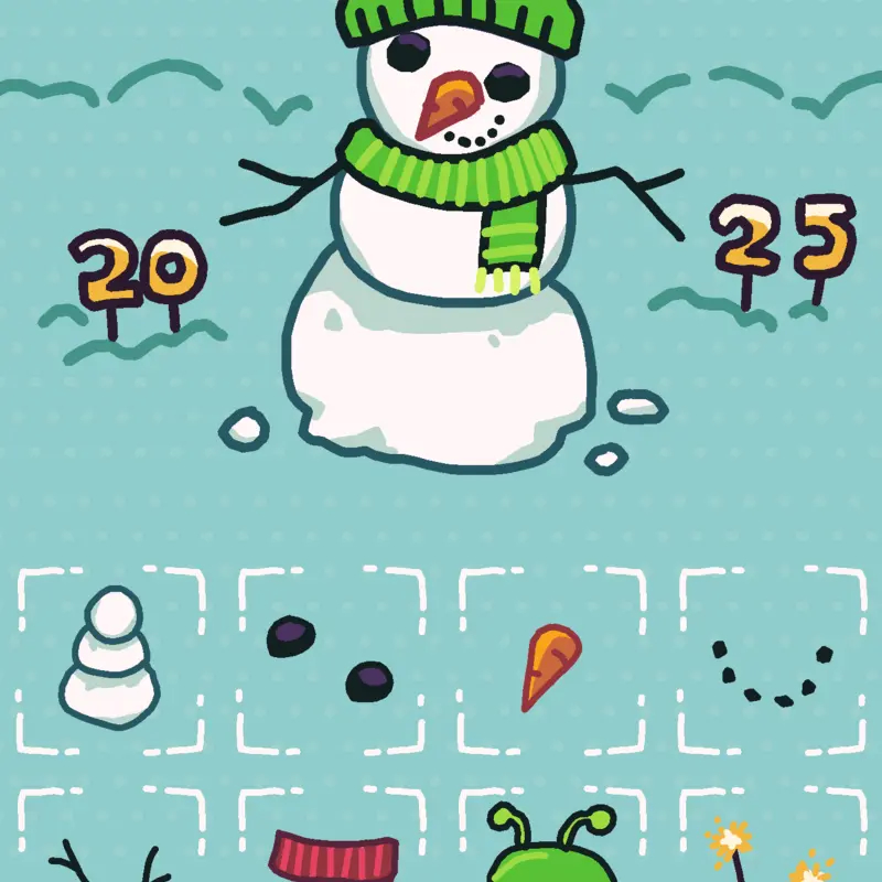 Viste a un muñeco de nieve (prototipo) by @rombob