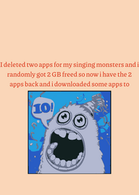 My singing monster