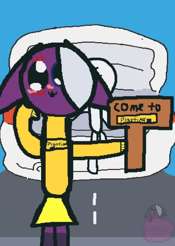 Come to playtime Co. by @CATNAP77