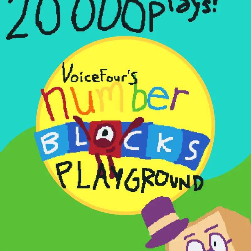 Numberblocks party 32! by @FernandaMartins