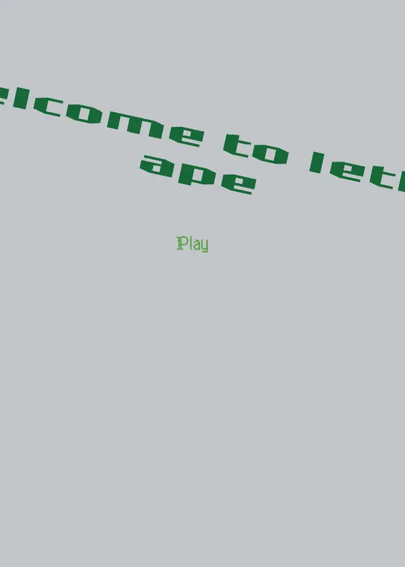 Game by @apetheguy