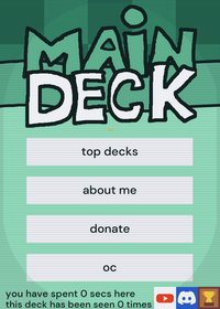 Roger's Main Deck!