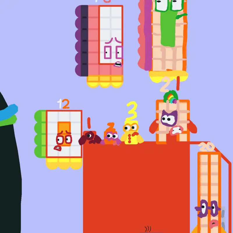 Numberblocks infection by @numbersystem