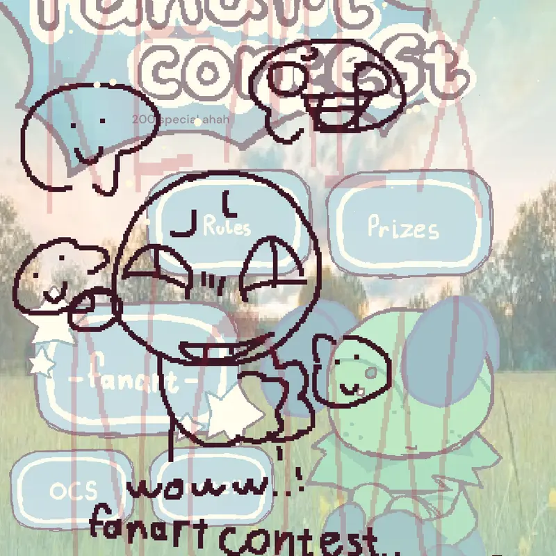 FANART CONTEST by @C0R3Y-Dr34Mz