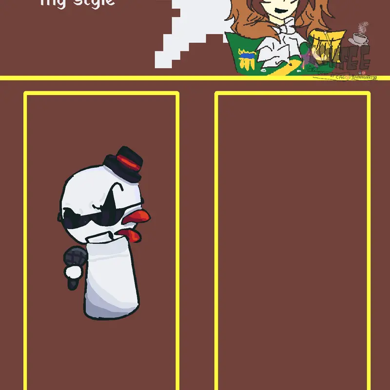 Batting day oc by @Flexo_lolwrait