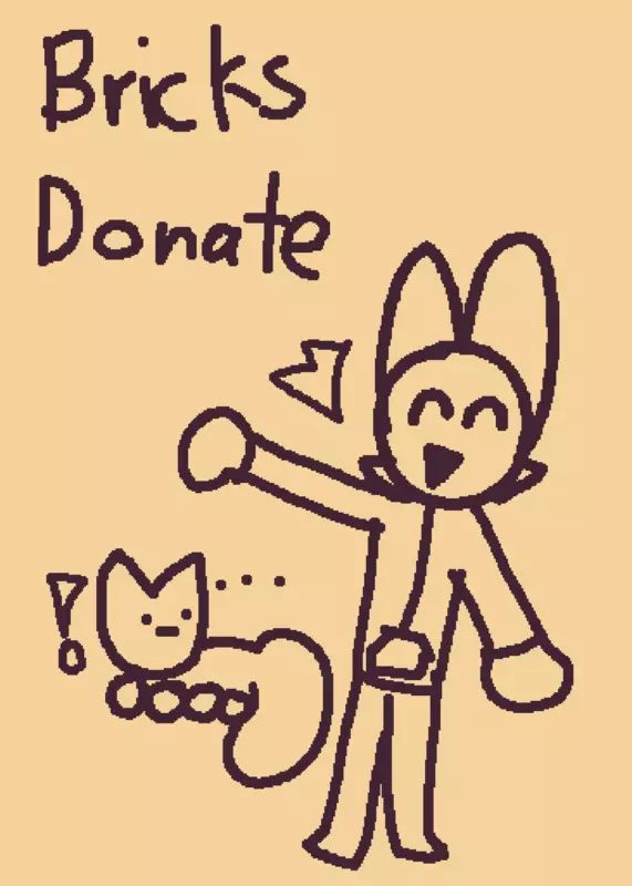 Bricks Donate by @InternBunny
