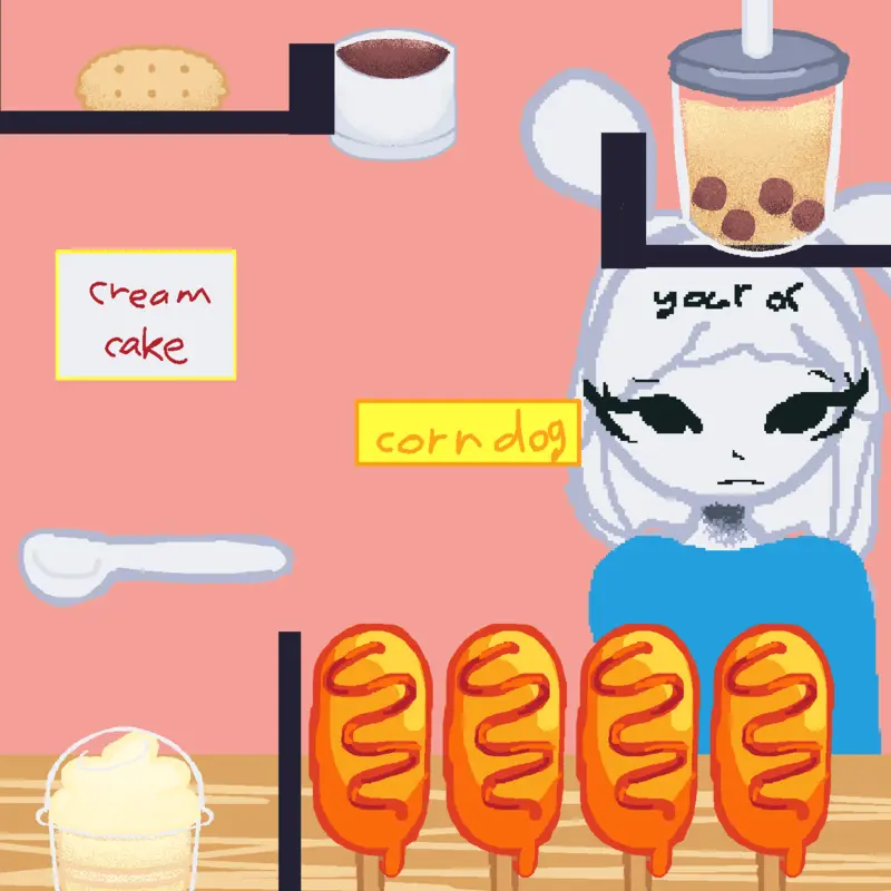Oc mukbang by @SharkMonkey
