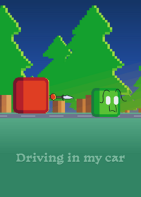Driving in my car