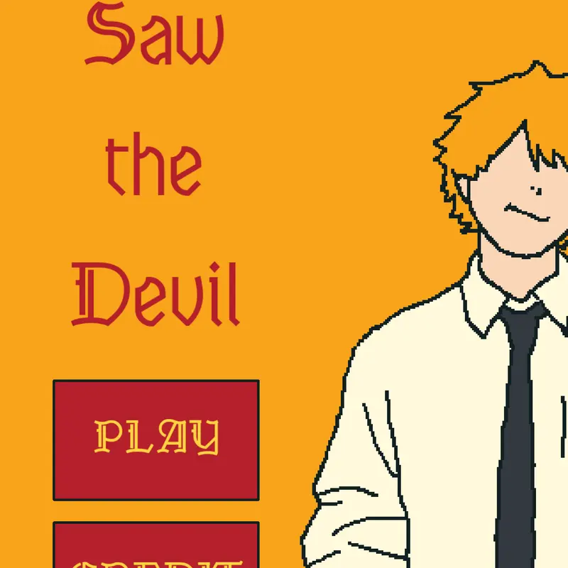 Saw the devil (Chainsaw man) by @sukunamewing