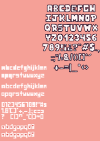 Free to use fonts from deltarune and fnf