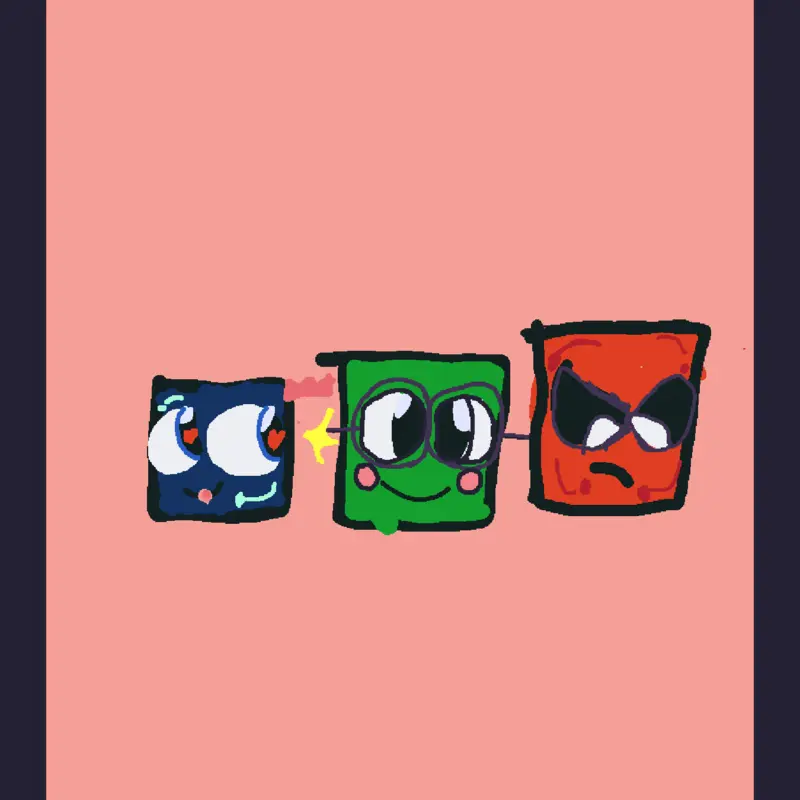 Cute cube game by @GraceFlemings