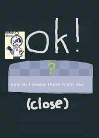 Should i make my own oc?