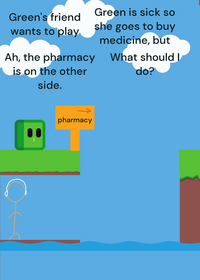 Cho-rok wants to go to the pharmacy