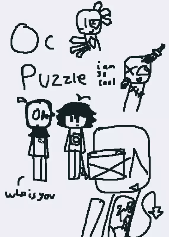 oc puzzle by @osc_fanatic