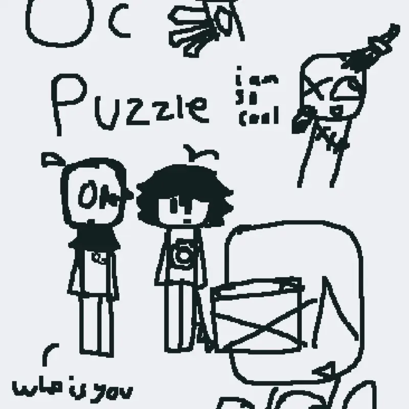 oc puzzle by @osc_fanatic