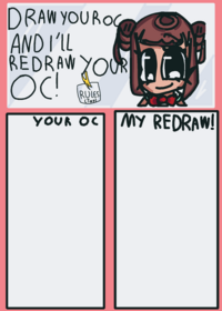 I'll redraw your oc!