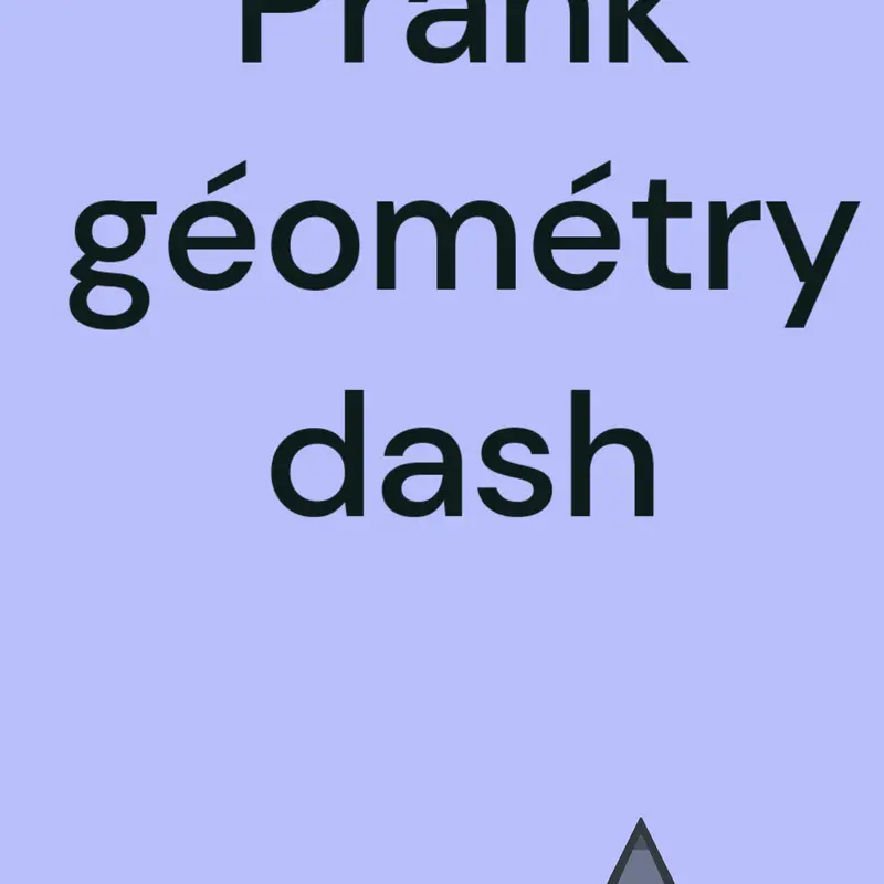 Prank Géométry dash 🤬🤬 by @maruru