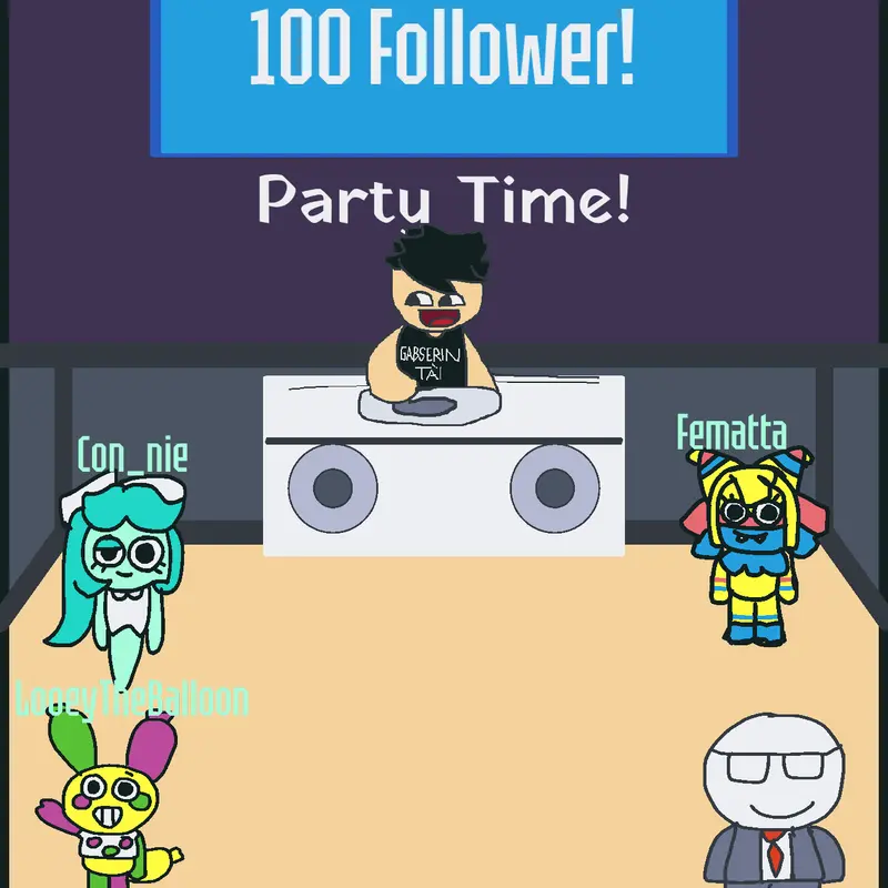 Is Time To 100 Follower! by @tranthantai