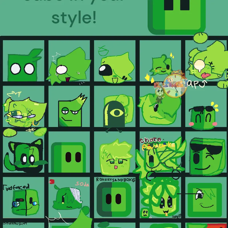 Make a green cube like I did #greencube by @dustyisrusty