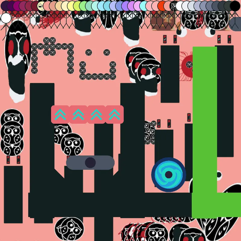 Stickman race by @GrayCutie