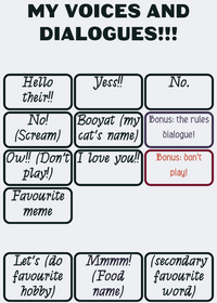Dialogue test