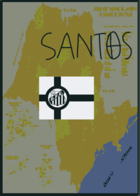 Flag band:cities of são Paulo...