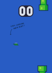 Flappy but upgraded