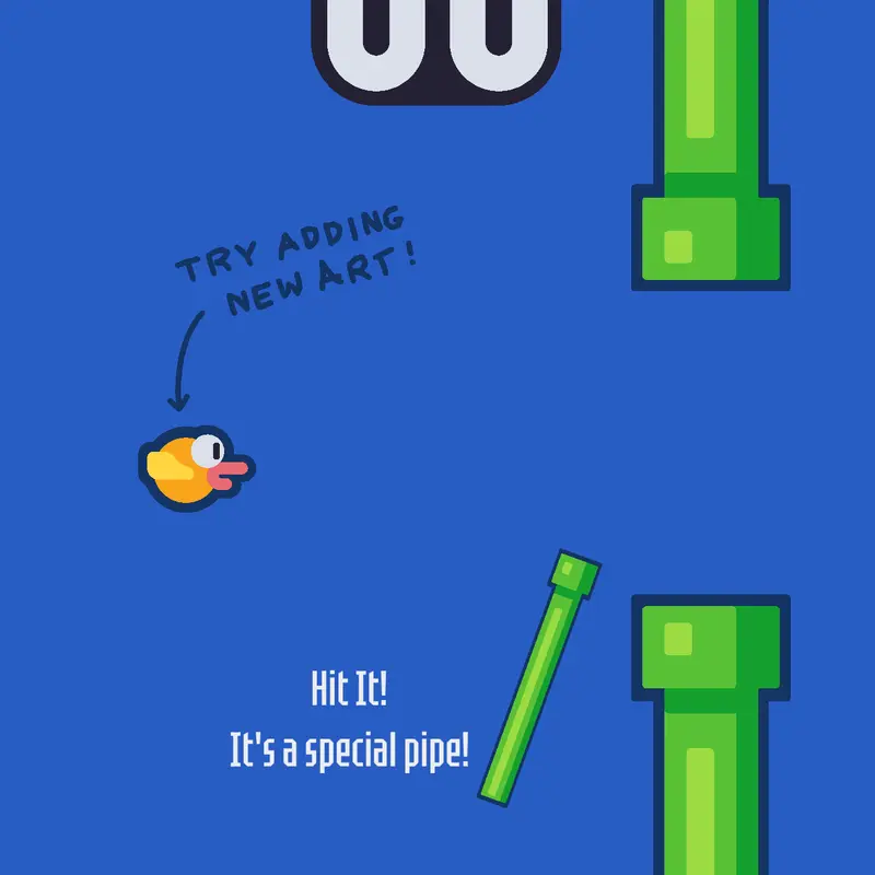 A RIGGED FLAPPY BIRD THAT HAS ACK SOUNDS by @Andrei0902_Part_2