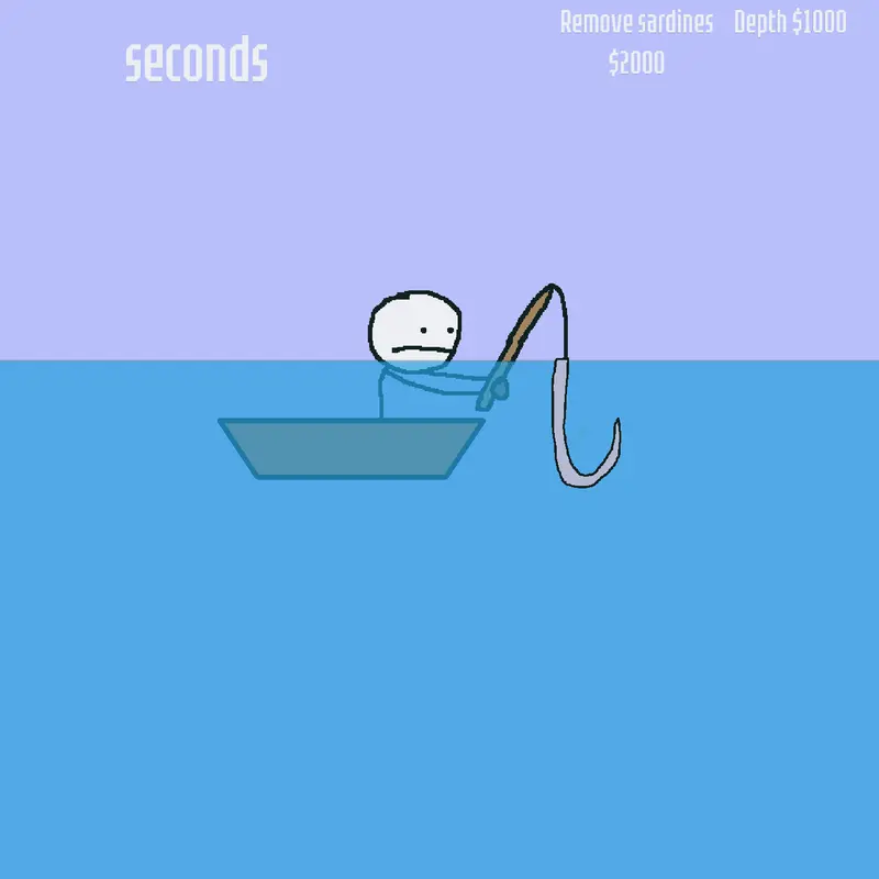 Fishing game 2 (DEMO) by @cubeythecubeguy