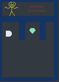 Totally normal maze mania game