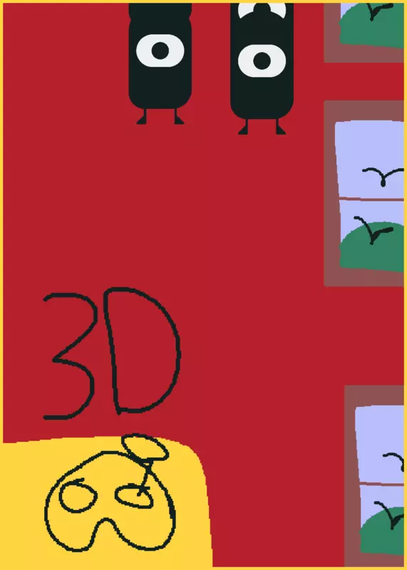 3d McDonald's in castle by @Gab_arts
