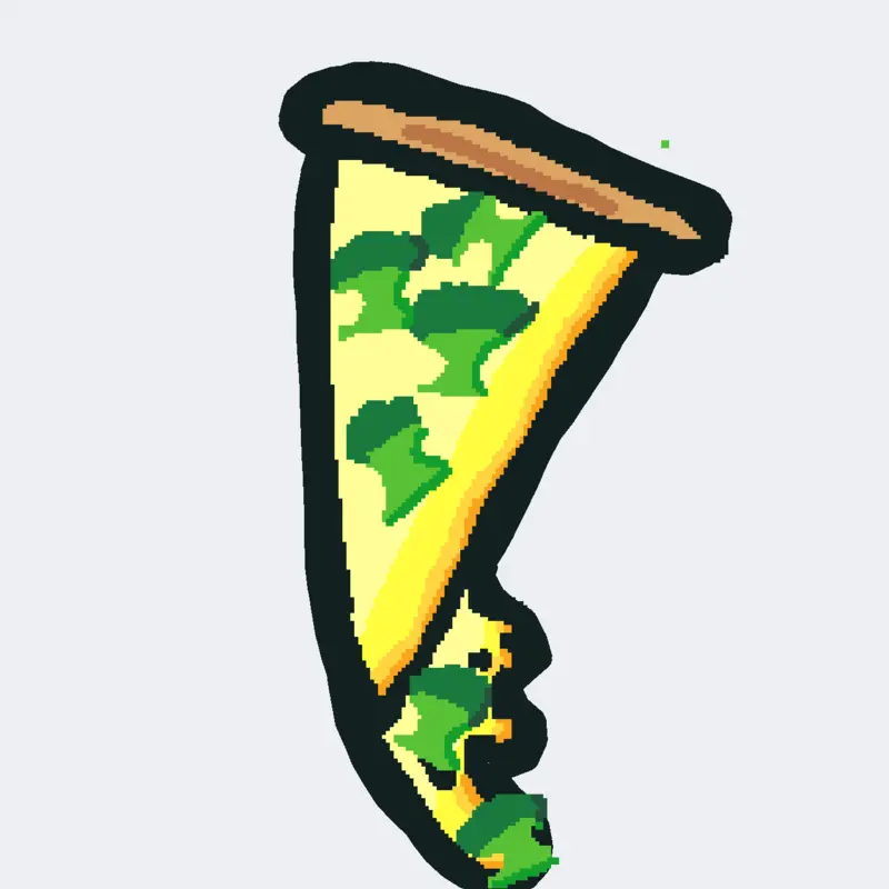 Pizza de brócolis! by @Luffygear5farmadordeaura