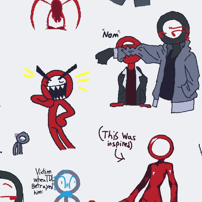 Random doodles by @TH3D4RKL0RD