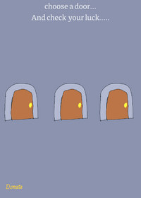 Test your luck with doors...