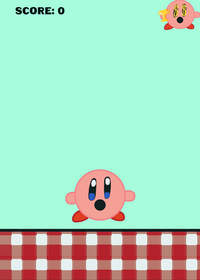 Kirby Food game